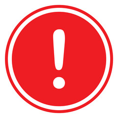 stop icon red color vector design template illustration for any design