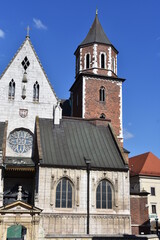 Fototapeta premium Wawel Royal Castle, Krakow, Poland, Europe, UNESCO, details, unique photos,