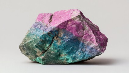 Fototapeta premium Vibrant, multicolored rock