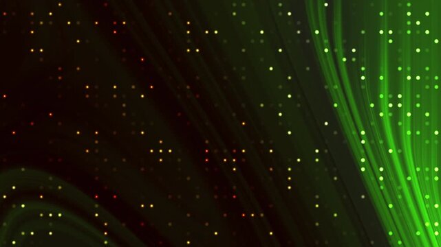 Emerald Particles in a Dark Horizon: Gradient Back Ground Beauty for Presentation Graphics, Web Templates, Brand Collateral, Digital Wallpapers, and Art Installations