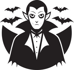  Vampire silhouette halloween acon