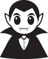  Vampire silhouette halloween acon