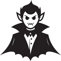  Vampire silhouette halloween acon