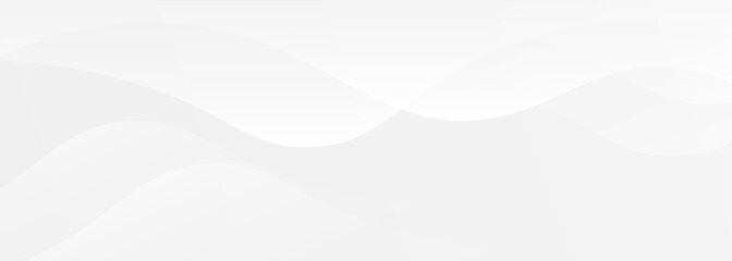 Abstract Gradient White grey liquid background. Modern background design. Dynamic Waves. Fluid shapes composition. Fit for website, banners, brochure, posters