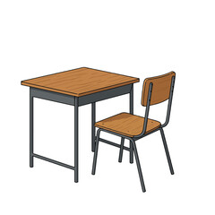 A tablet displaying an e-learning app interface with course options and language learning modules.