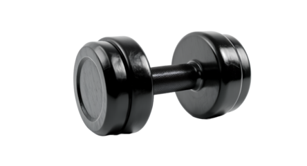 Black Dumbbell Strength Training Equipment for Home Gyms Fitness