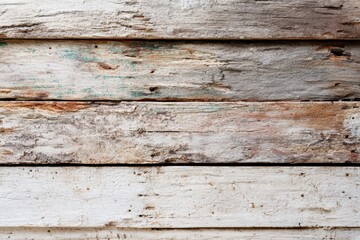 Vintage wood wall banner