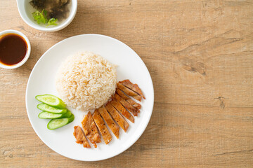 Grilled Chicken with Steamed Rice