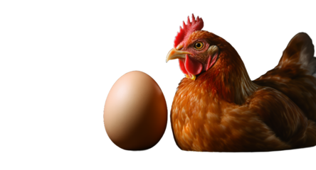 Fresh Brown Eggs Hen Egg Stock Photo - High-Quality Image