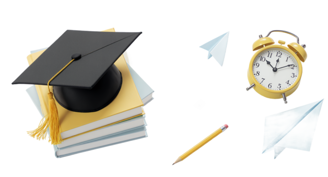 Graduation, Time Management, Education, Success, Future, Goals, Learning, Books, Degree, Career, Knowledge, Study, 