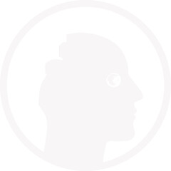 Abstract ilustration head vecktor.