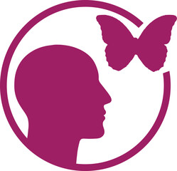 Abstract ilustration head vecktor.