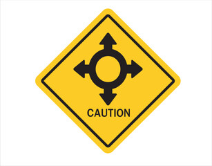 Be careful driving sign