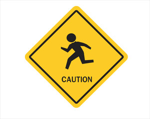 Be careful driving sign