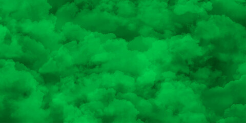Vivid Green Fog Abstract Background. Abstract Emerald Cloud Swirl. Mystical Green Smoke Texture. abstract background