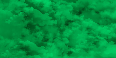 Vivid Green Fog Abstract Background. Abstract Emerald Cloud Swirl. Mystical Green Smoke Texture. abstract background