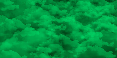 Vivid Green Fog Abstract Background. Abstract Emerald Cloud Swirl. Mystical Green Smoke Texture. abstract background