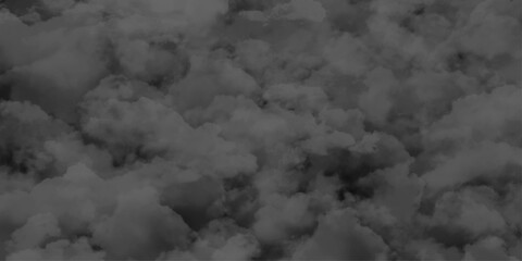 Dark Grey and Black Cloud Texture. Dark Sky Texture Background. Smoky Clouds Abstract Background