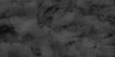 Dark Grey and Black Cloud Texture. Dark Sky Texture Background. Smoky Clouds Abstract Background