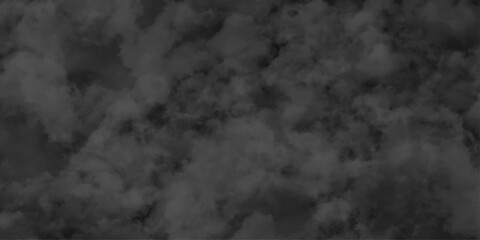 Dark Grey and Black Cloud Texture. Dark Sky Texture Background. Smoky Clouds Abstract Background