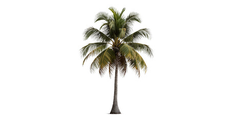 Obraz premium Lush Tropical Palm Tree 3D Render for Commercial Use