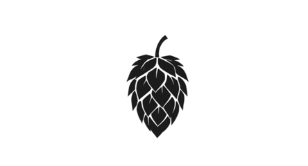 Premium Hop Cone Vector Graphic Craft Beer Branding, Brewing, and Design Element