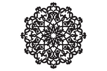 "Elegant Floral Lattice Design"