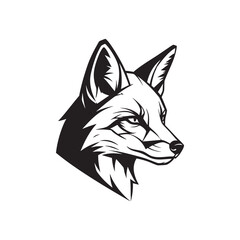 fox head vector