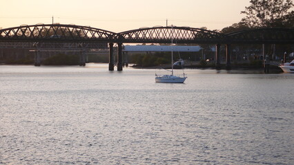 bridge over the river