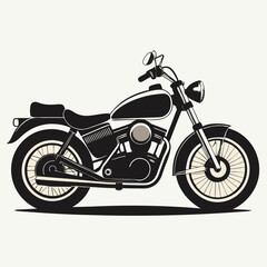 Fototapeta premium motorcycle isolated on white background