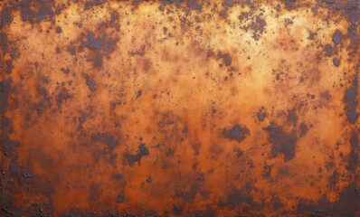 Textured rusty surface with warm orange and brown hues showcasing an industrial feel.