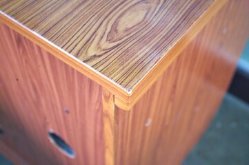 close up of a wooden handle