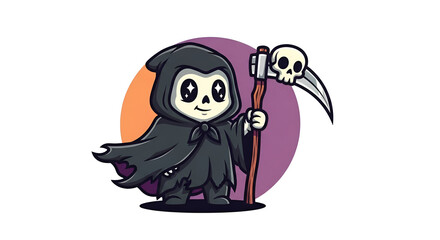 Obraz premium halloween ghost cartoon