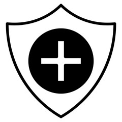 Insurance outline mixed icon