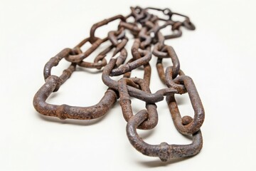 Obraz premium Symbolic Image of Broken Shackles and Chains