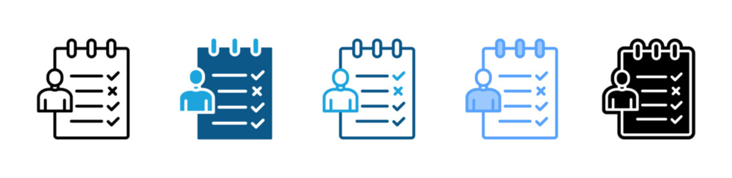 Customer Needs icon sheet multiple style collection