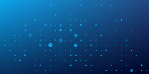 Wave of particles on dark background. Technology backdrop.eps10