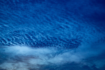 奄美大島の夏の風景。空。雲。