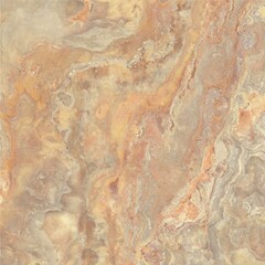 Close Up Texture of Polished Natural Onyx Stone with Swirling Patterns and Warm Earth Tones	