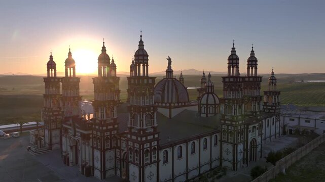 Palmarian Church, Iglesia Palmariana, a Christian church in El Palmar de Troya, Andalucsia, Spain. Claims to Holy SEE.