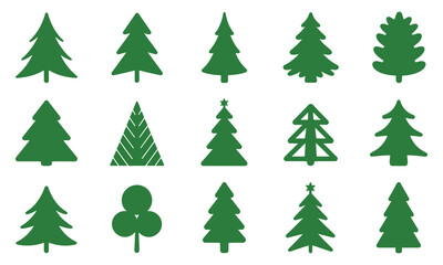 Pine tree vector, pine tree logo design, pine tree icon
