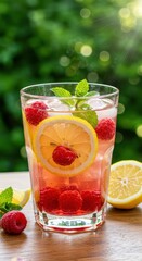 Refreshing Raspberry Lemon Iced Tea: A Summer Drink Recipe