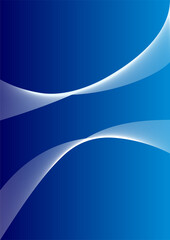 abstract blue background with flows of lines