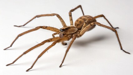 Huntsman Spider on studio background