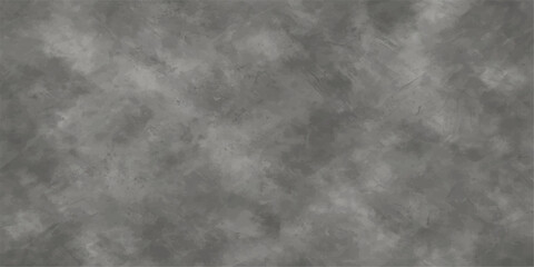 Grunge black and white paper texture background with smoky clouds and misty stormy atmosphere