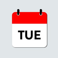 Calendar Week Day Tuesday 