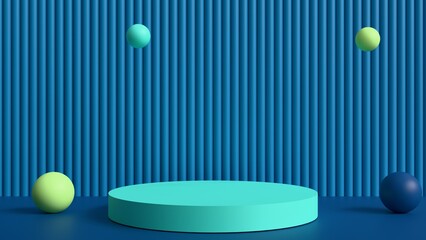 abstract blue product backdrop