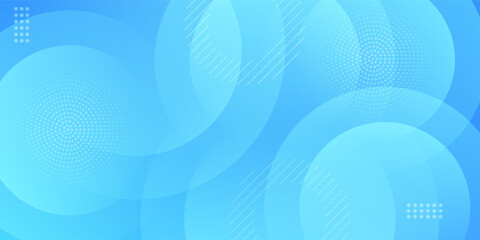 Abstract background, colorful. Blue  gradations, circle effect style. Modern background, memphis. Eps 10