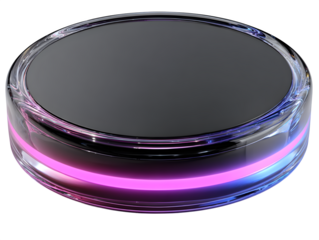 Wireless charging pad with night light ring ? ideal for professional chefs and cooking presentations