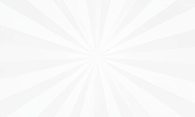 White and gray vintage sun rays pattern with swirl line and burst effect. Comic burst background with white and gray vintage sunburst and swirl design